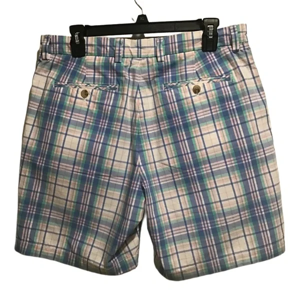 Vineyard Vines Men’s Breaker Plaid Shorts Multicolor - Picture 2 of 9